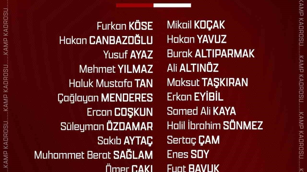 Elazığspor, Bursa'ya 23 Futbolcuyla Gitti: Muğlaspor Finali Öncesi Kadro Belli Oldu