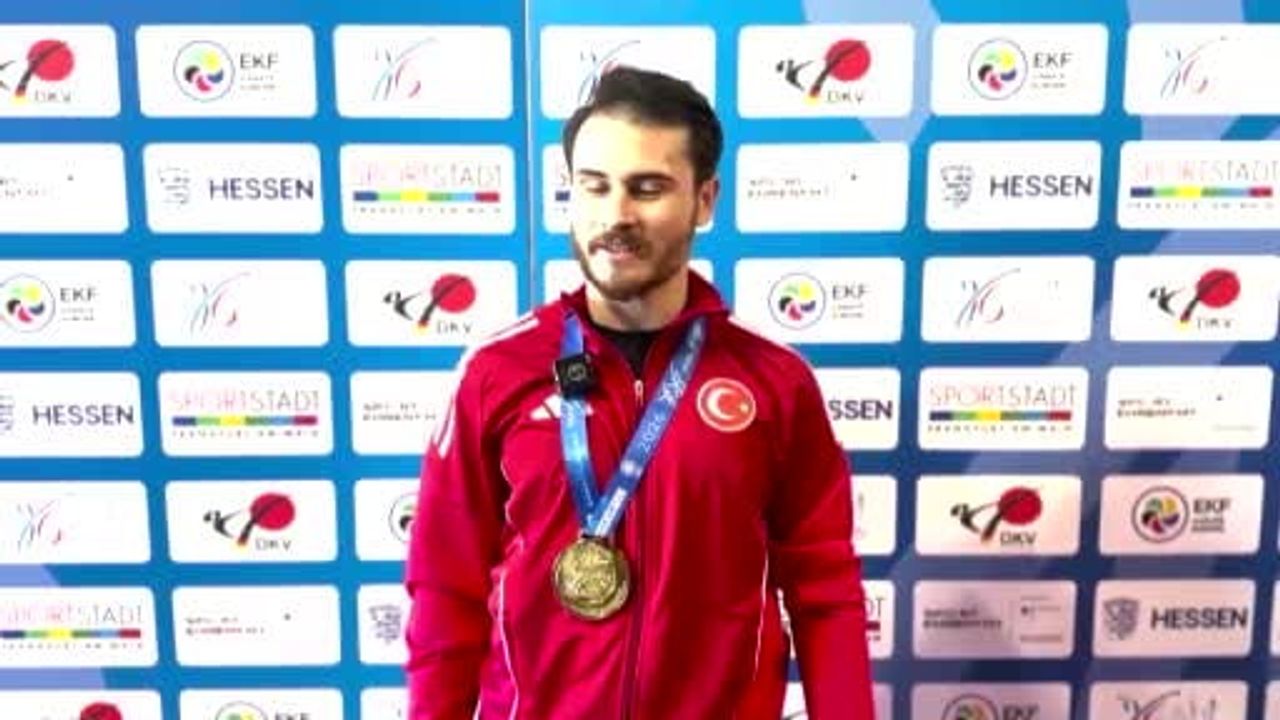 Enes Özdemir, Frankfurt'ta 6. Avrupa Şampiyonluğunu Kazandı