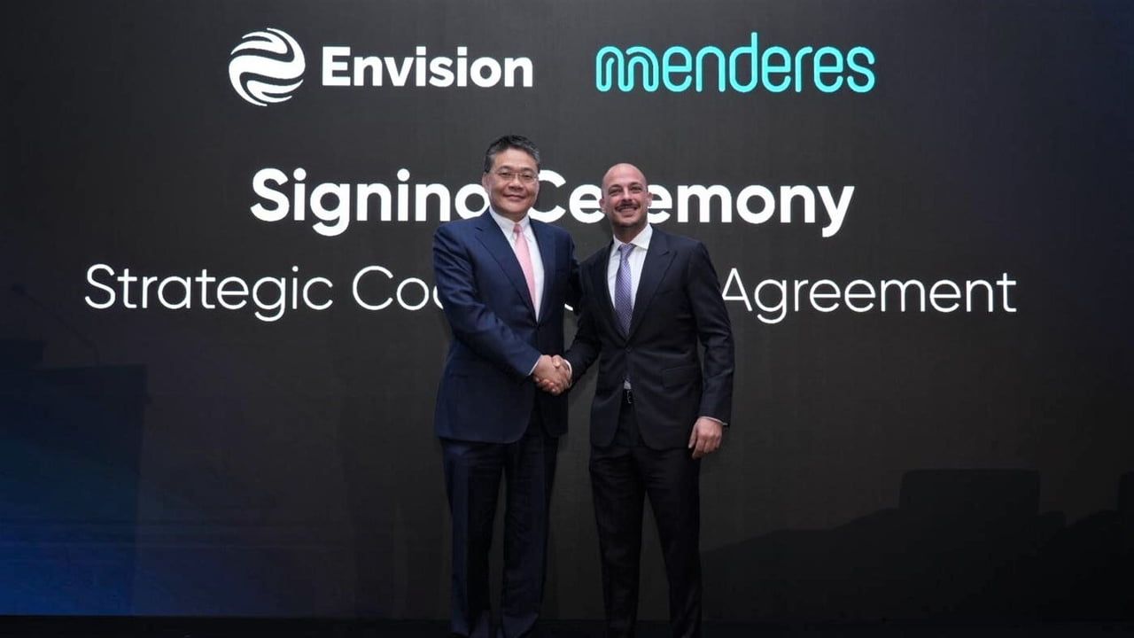 Envision Energy ve Menderes Tekstil, 120 MW Beğendik Rüzgar Projesi için ortaklık kurdu