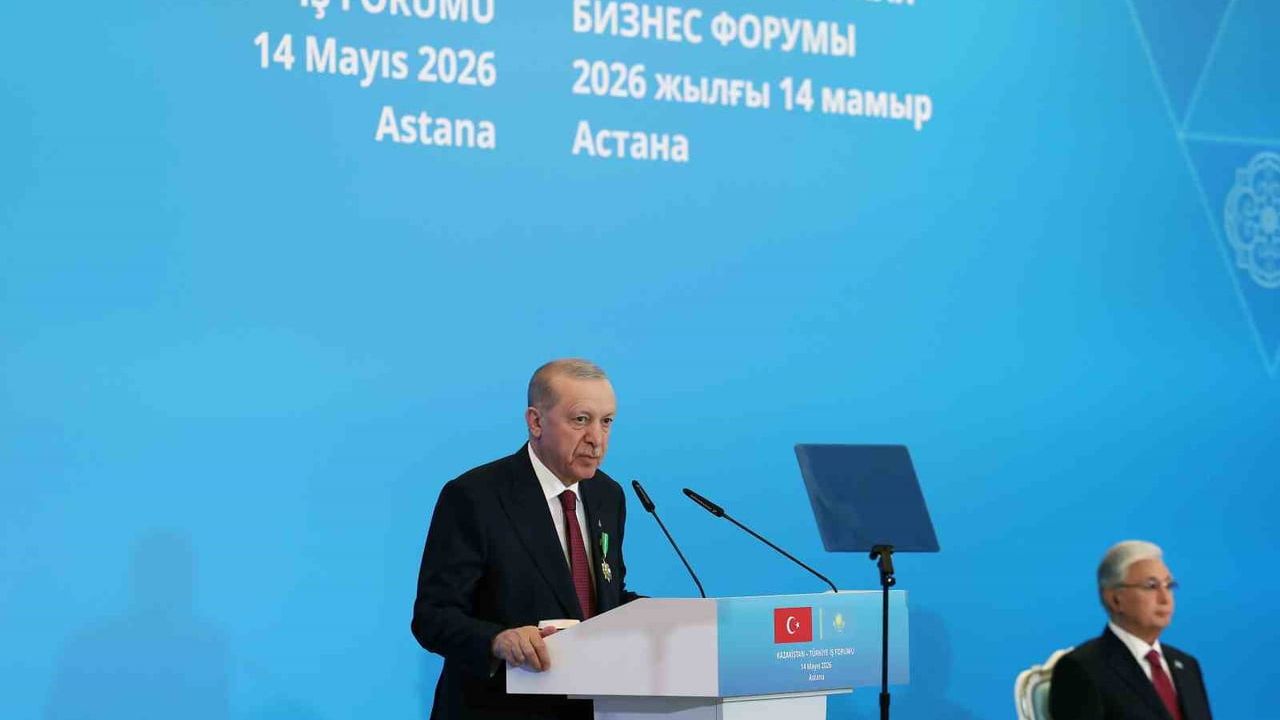 Erdoğan: Hazar Geçişli Orta Koridor’un ihyası için çalışıyoruz — Türkiye-Kazakistan İş Forumu’nda 13 belge imzalandı