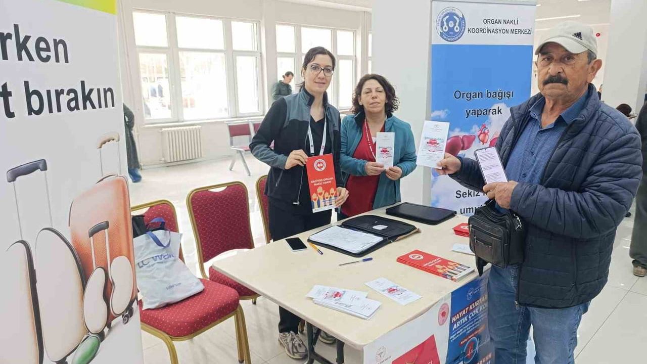 ERÜ Hastaneleri'nde Organ Bağışı Farkındalık Standı açıldı