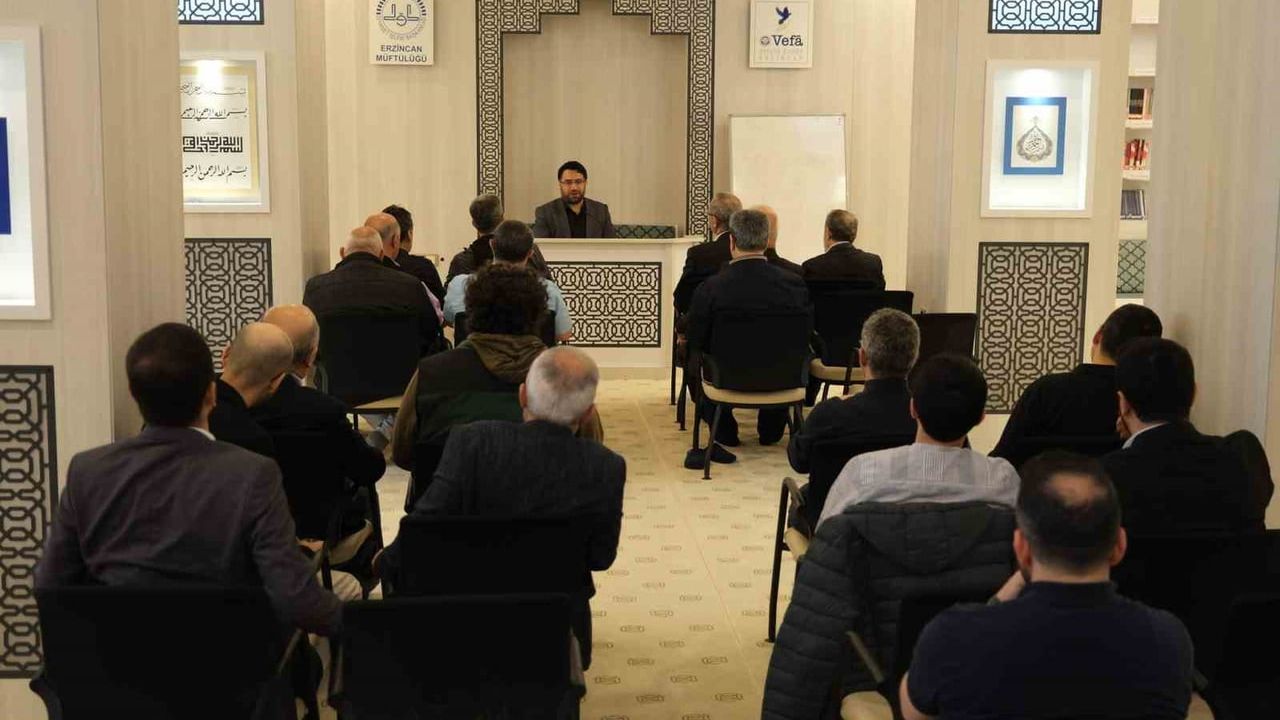 Erzincan İl Müftülüğü ile Erzincan Binali Yıldırım Üniversitesi İlahiyat Fakültesi iş birliği toplantısı