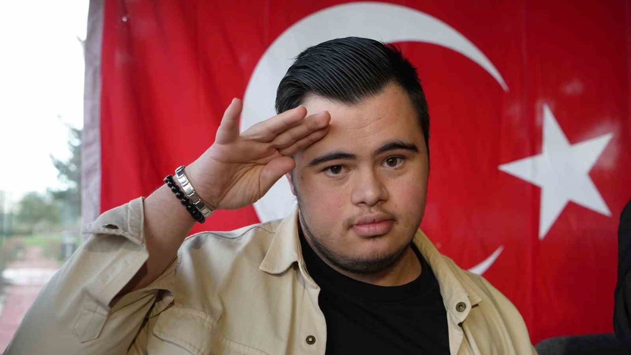 Erzurum'da 10 Engelli Genç İçin Temsili Asker Uğurlama Töreni
