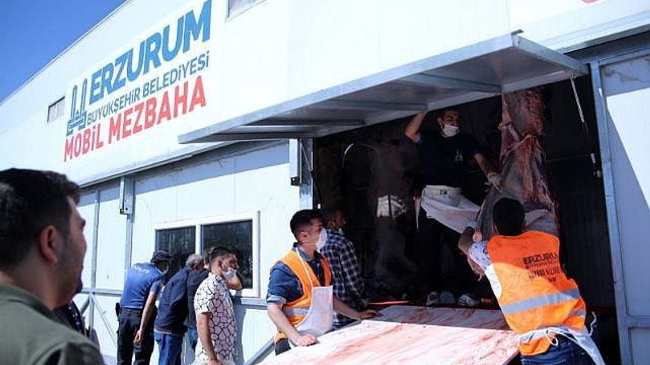 Erzurum'da Kurban Kesimi Sadece Belirlenen Alanlarda Yapılacak; Kurallara Uymayana Ceza