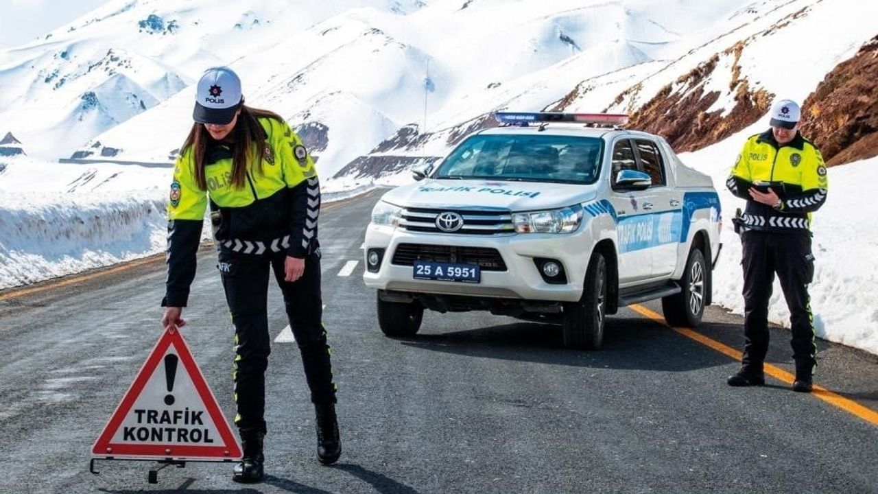 Erzurum'da Nisan 2026: 112 yaralamalı, 210 maddi hasarlı kaza