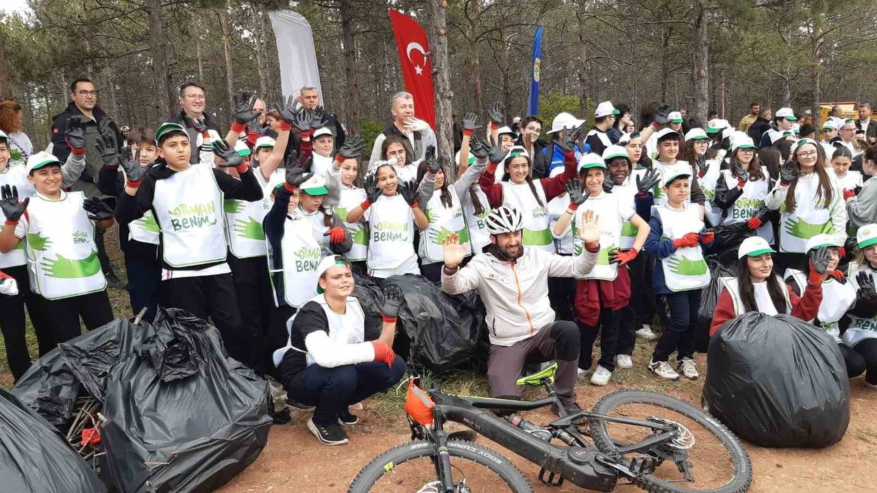Eskişehir’de 'Orman Benim' etkinliği Kocakır ormanında gerçekleştirildi