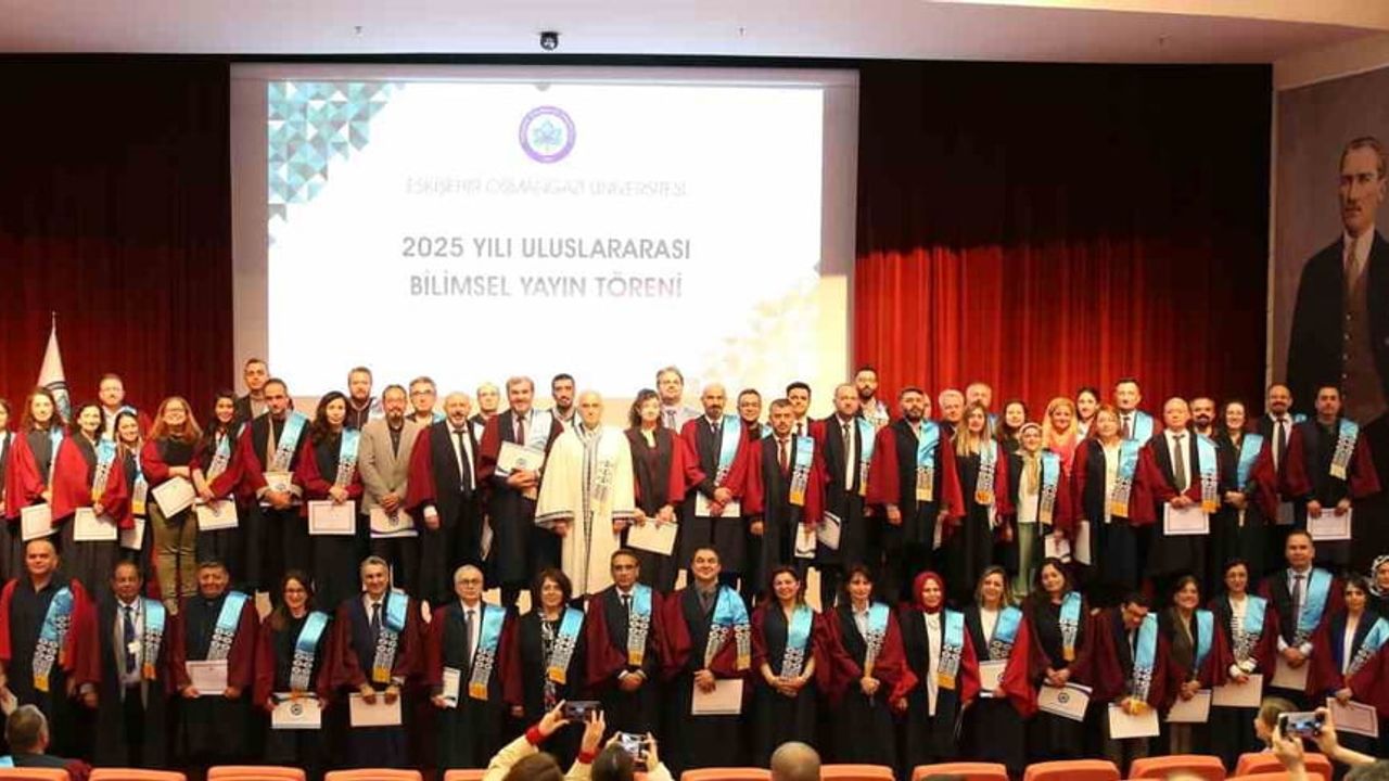 ESOGÜ’den Q1–Q3 Kategorilerinde Uluslararası Yayın Yapan Akademisyenlere Teşekkür Töreni