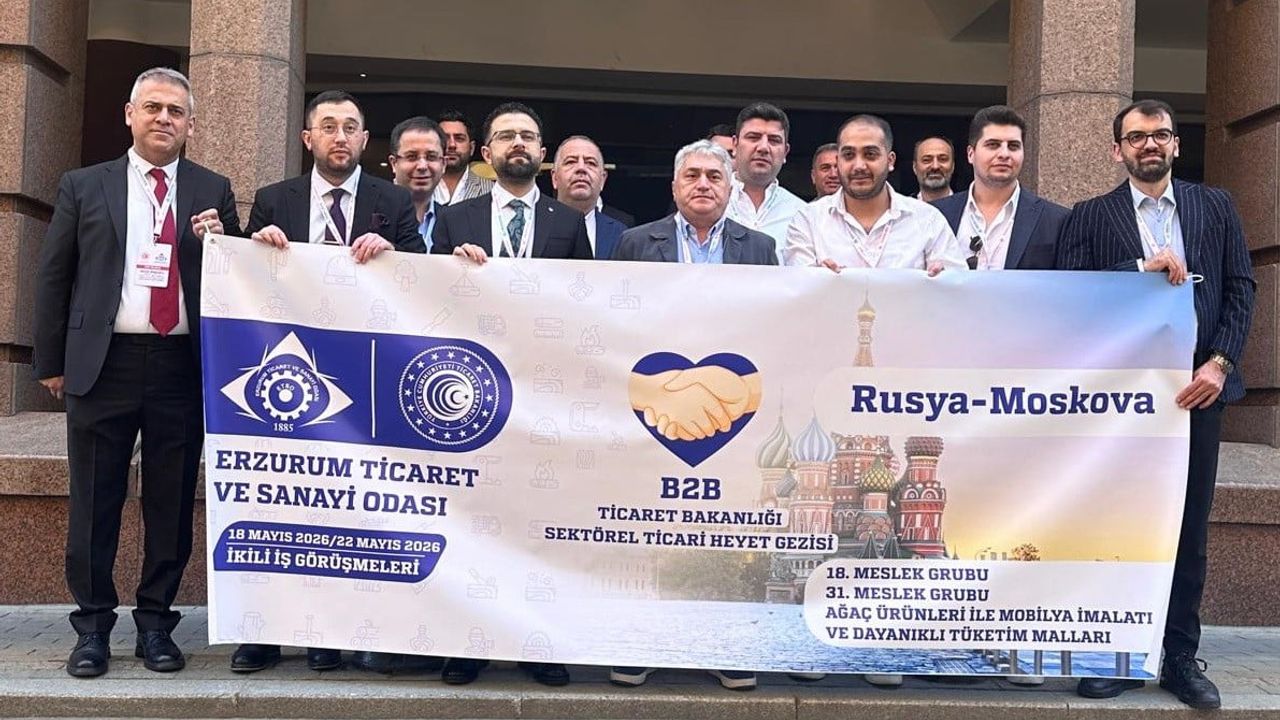 ETSO, Rusya'da İki Sektörde Ticaret Heyetleriyle Moskova'da Pazar Arayışında