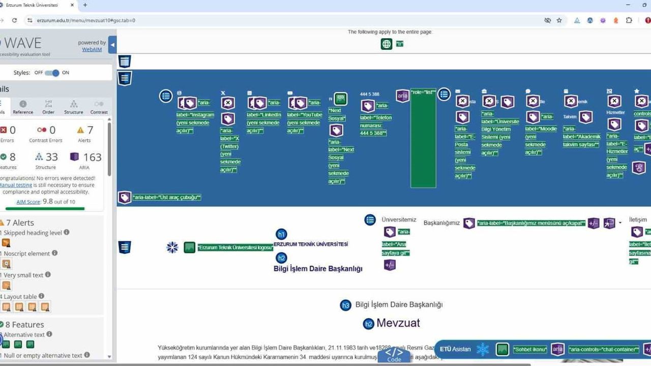 ETÜ web sitesi WCAG 2.0 uyumuyla tam erişilebilir hale getirildi