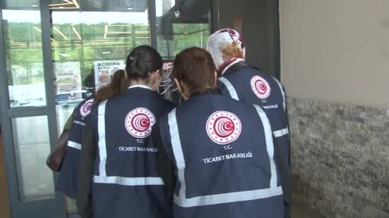 Eyüpsultan'da Kurban Bayramı Öncesi Yol Üstü Dinlenme Tesislerinde Fiyat Denetimi