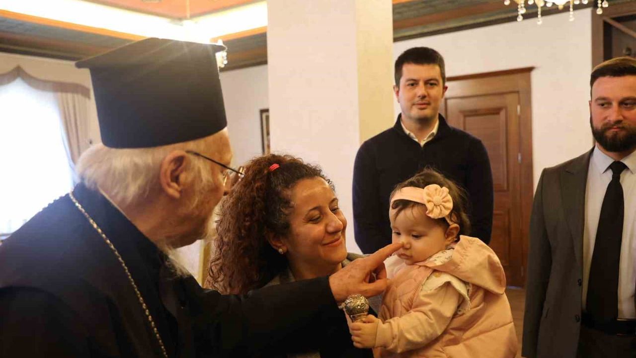 Fener Rum Patriği Bartholomeos Nevşehir'de Vali ve Belediye Başkanıyla Görüştü