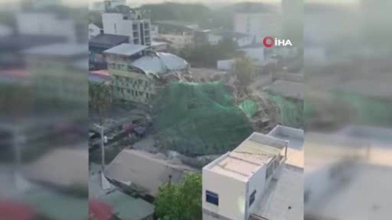 Filipinler’de Angeles’ta İnşaat Çökmesi: 1 Ölü, Enkaz Altında 22–23 Kişi