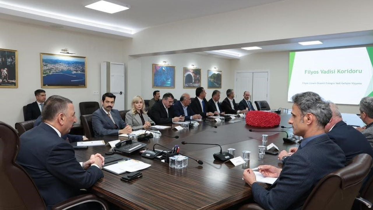 Filyos Vadisi Koridoru Projesi Toplantısında Ulaşım ve Bölgesel Kalkınma Planları Tartışıldı