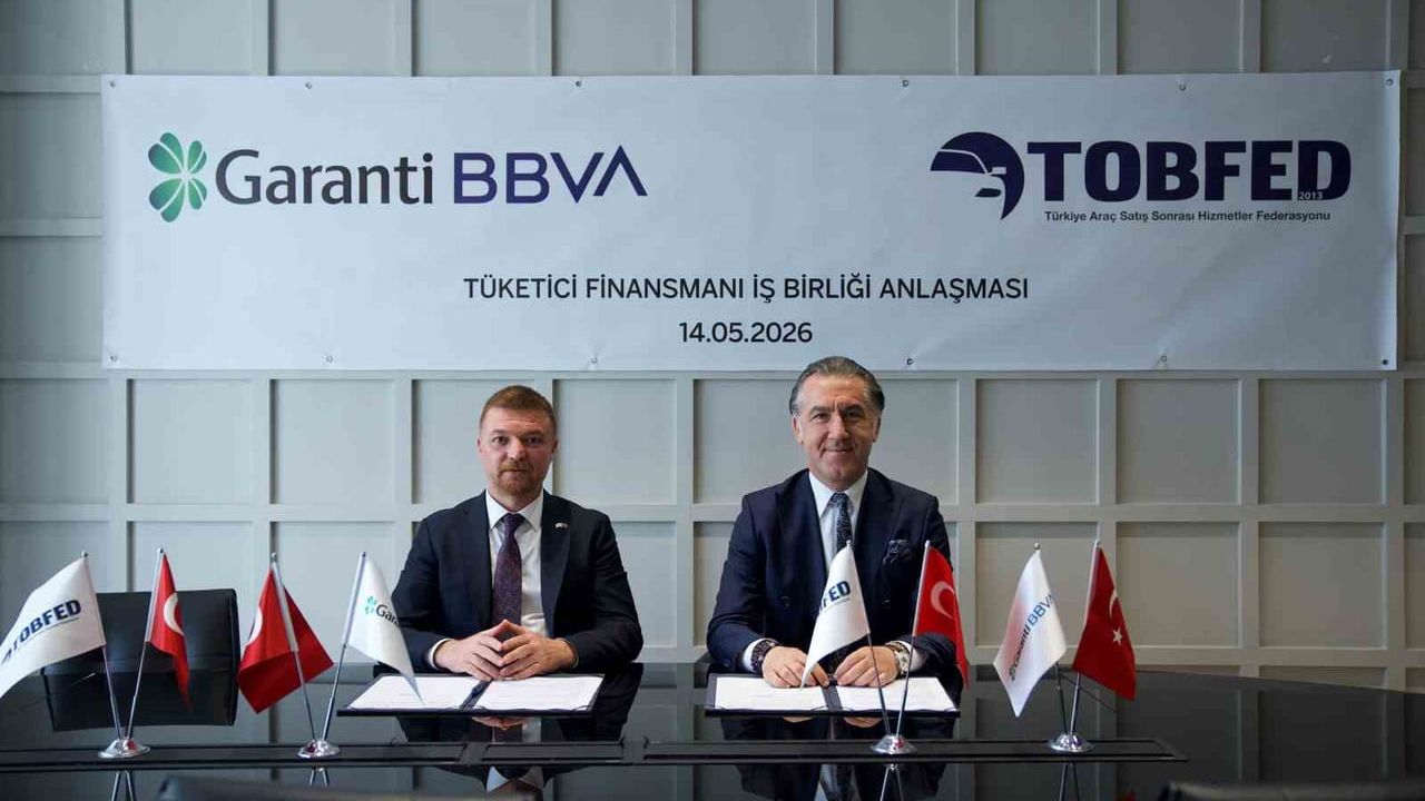 Garanti BBVA ve TOBFED, otomotiv satış sonrası hizmetlerinde anında kredi çözümleri sunacak
