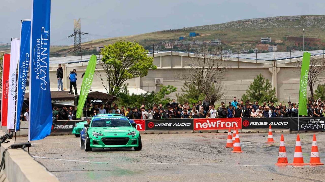 Gaziantep’te 2026 Türkiye Drift Şampiyonası’nın İkinci Ayağı Gazi Pisti’nde Gerçekleşti
