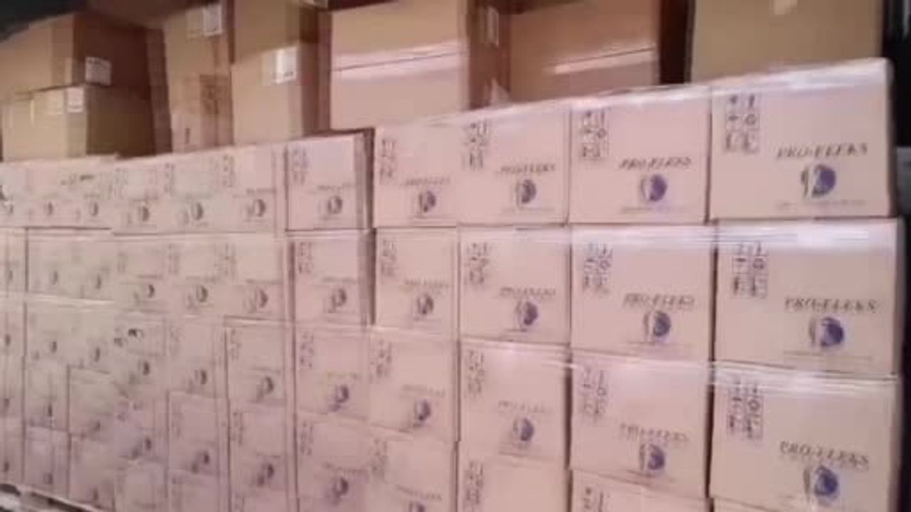 Gaziantep'te 83 bin 679 gümrük kaçağı tıbbi ilaç ele geçirildi, 1 kişi tutuklandı