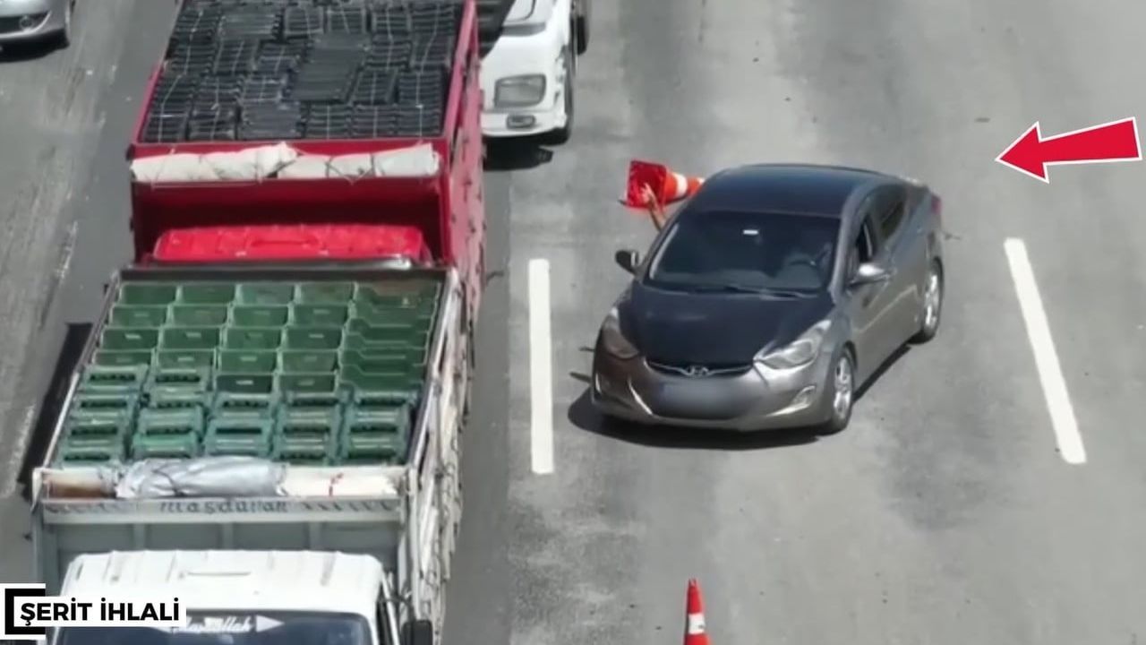 Gaziantep'te dron destekli denetim: 1.346 araca trafik cezası