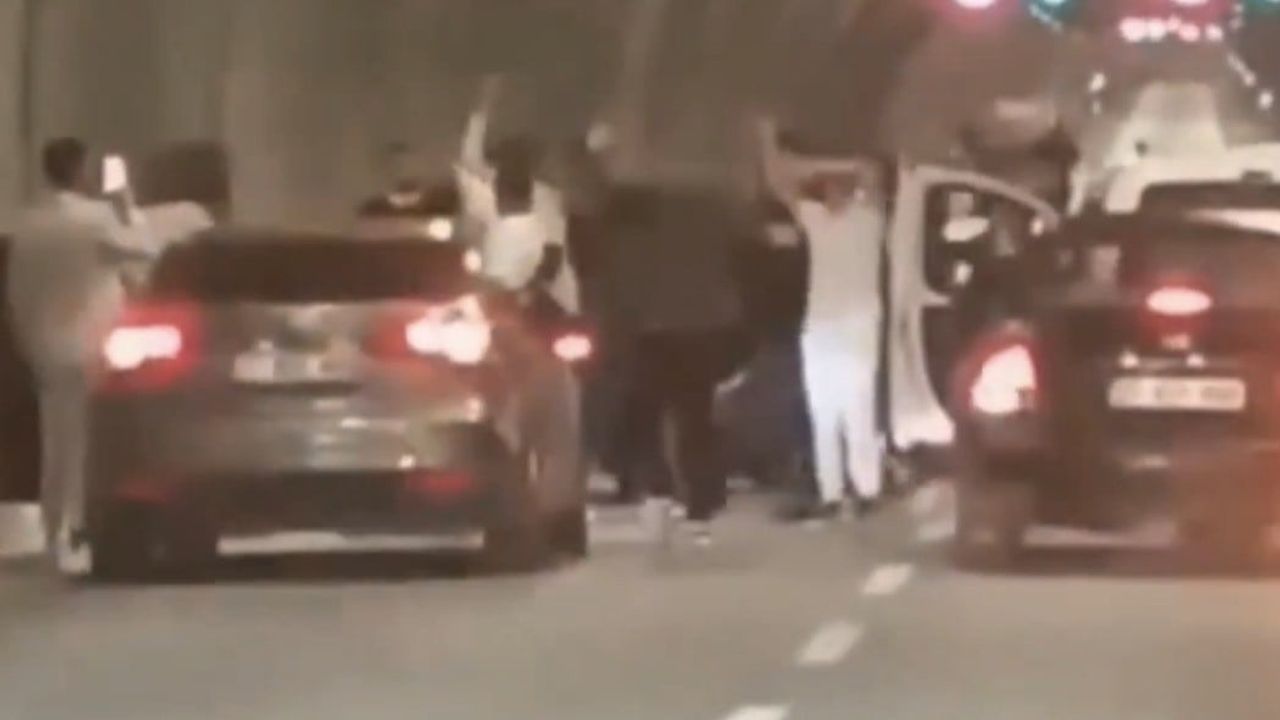 Gaziantep'te tünelde düğün konvoyuna 1 milyon 260 bin TL ceza; 7 araç 120 gün trafikten men edildi