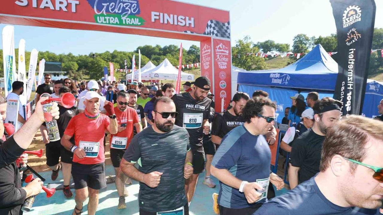 Gebze, 5. Uluslararası Ultra Trail Koşusuna Ev Sahipliği Yaptı
