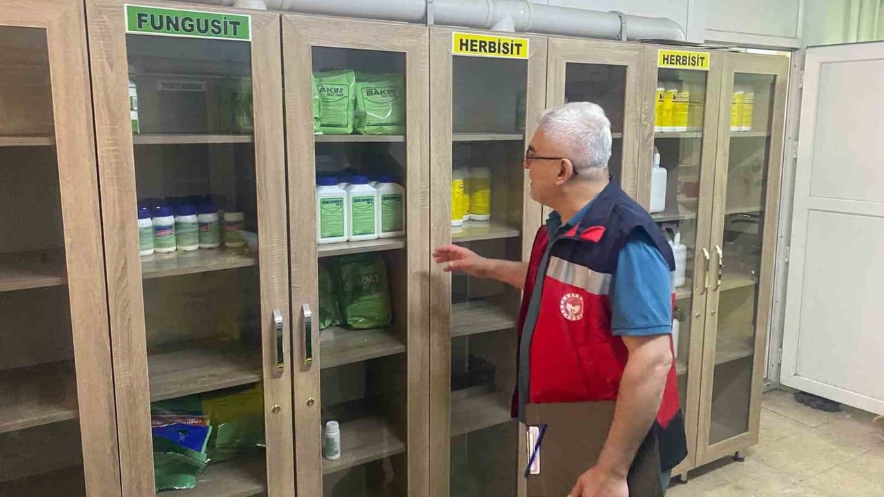 Gediz’de bitki koruma ürünleri bayilerine yönelik denetim gerçekleştirildi