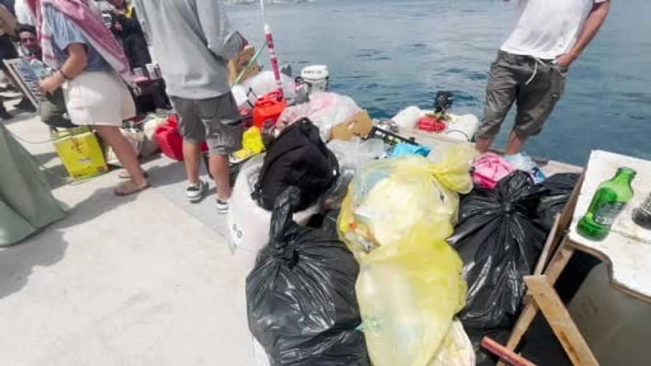 Global Sumud Filosu Marmaris'ten Gazze'ye Doğru Yola Çıktı