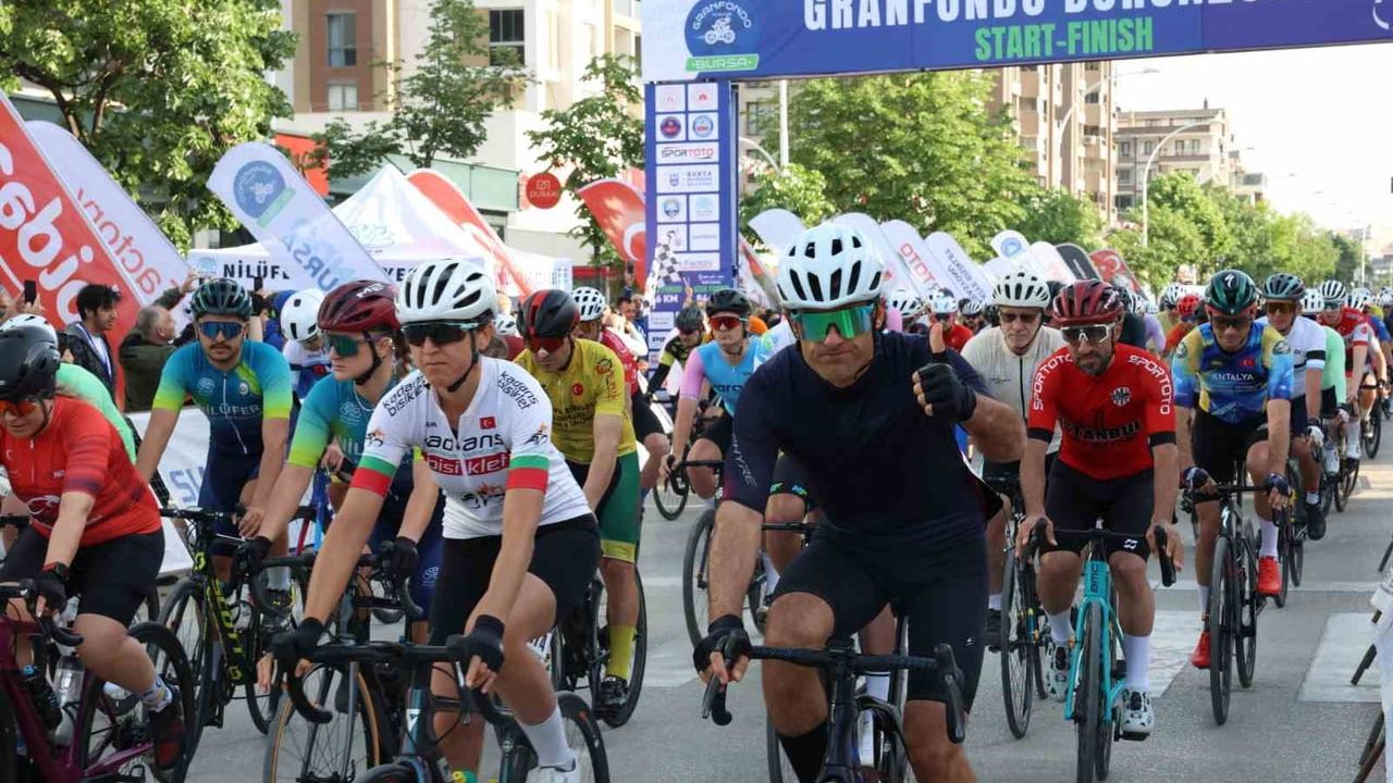 Granfondo Bursa 2026: 'Parkurda Daha Fazla Kadın Yarışmacı' mottosuyla yaklaşık 800 sporcu mücadele etti