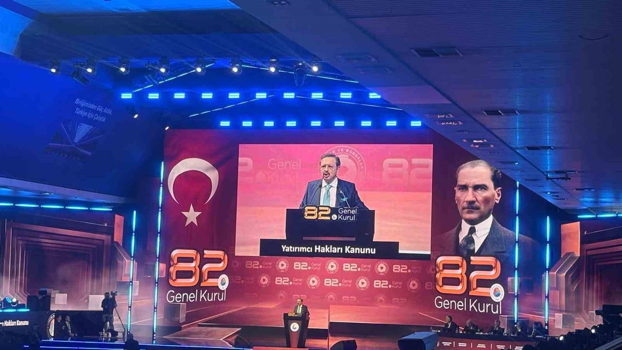 GTB heyeti TOBB 82. Mali Genel Kurulu’na katıldı