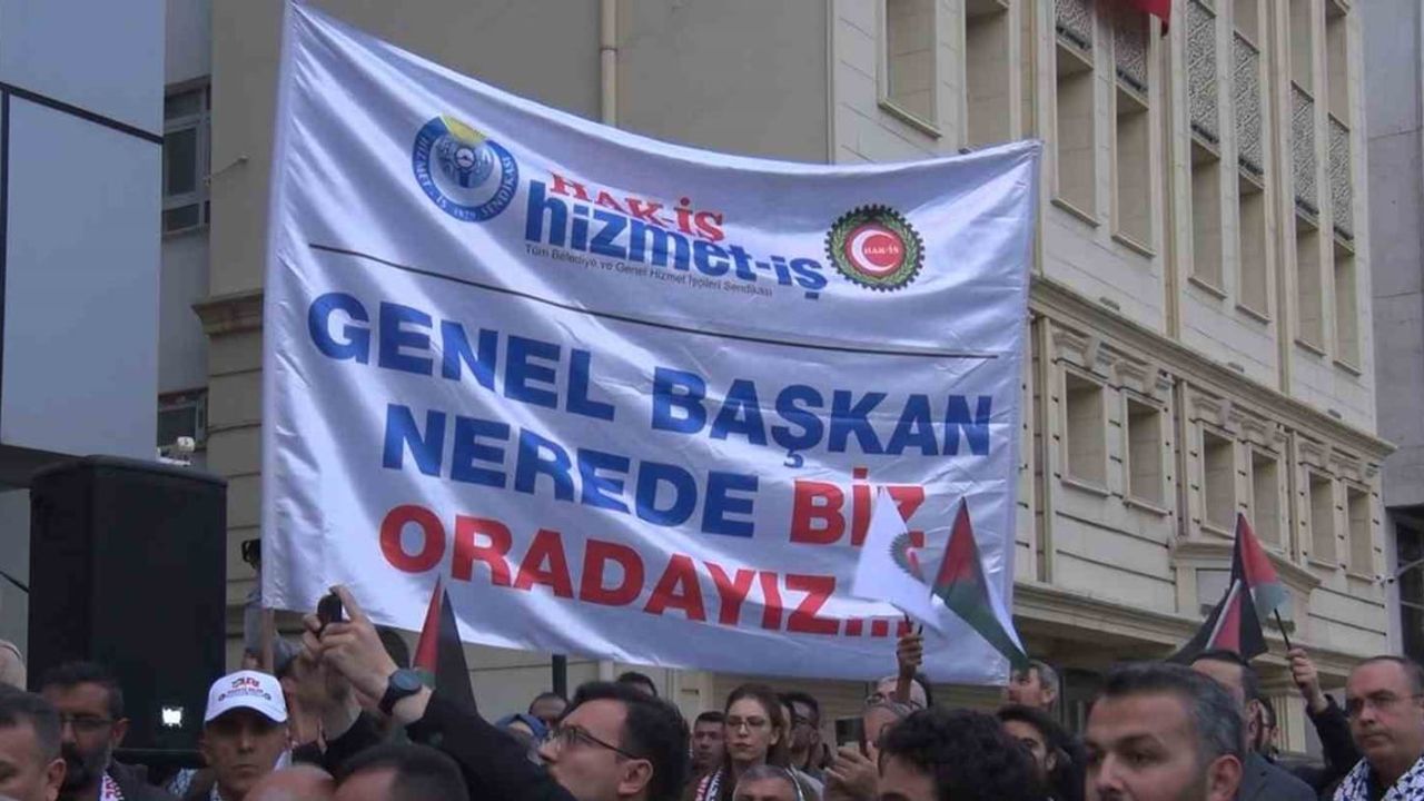 HAK-İŞ: İsrail'in Global Sumud filosuna müdahalesi uluslararası sularda korsanlık
