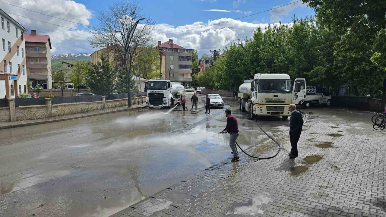 Hasköy’de Kurban Bayramı Öncesi Kapsamlı Temizlik Seferberliği