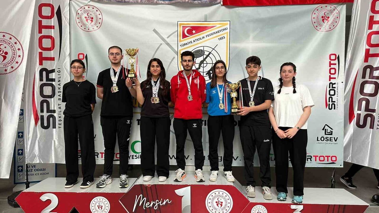 Havalı Tüfekte Erzincan Zirvesi: Erdemli Bülent Torpil Kupası’nda Madalyalar