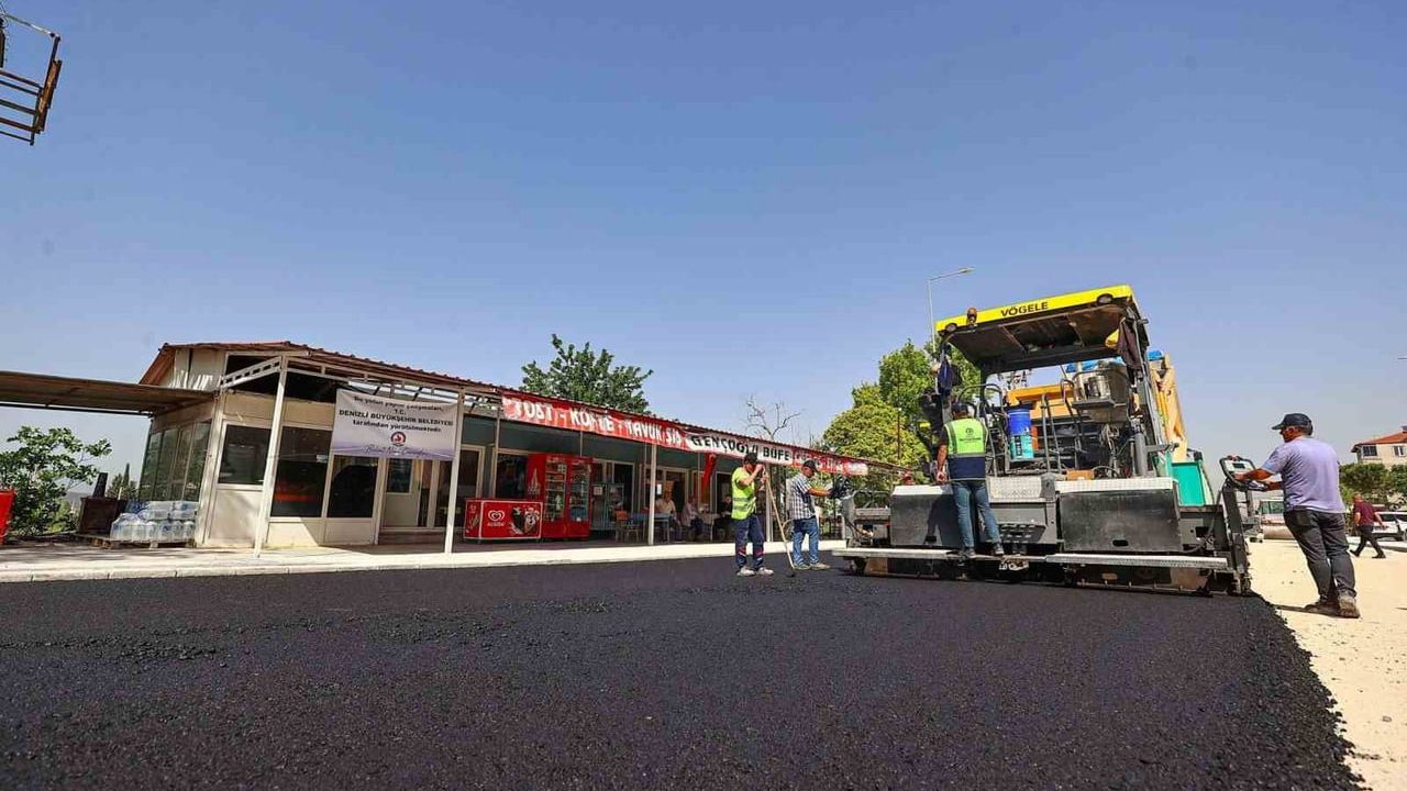 Haydar Baba Caddesi yenileniyor: Kaklık Mağarası'na ulaşım konforu artıyor