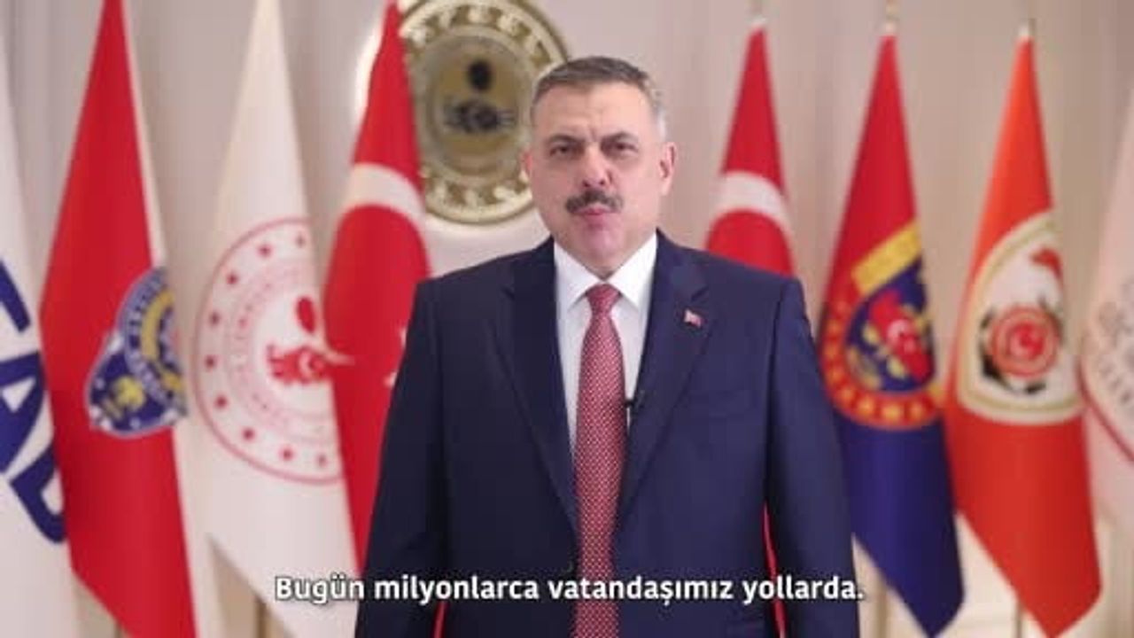 İçişleri Bakanı Çiftçi'den Kurban Bayramı yolculuklarına ilişkin açıklama