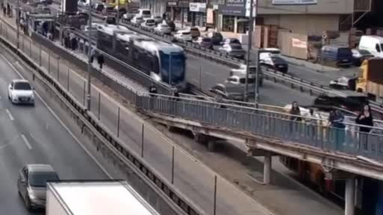 İETT ekipleri, metrobüs hattına giren 2 yavru kediyi E-5 karayoluna çıkmadan kurtardı