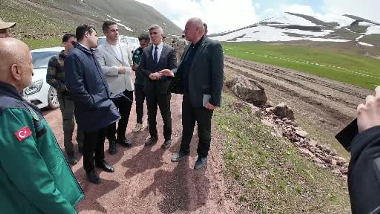 Iğdır’da Ünlendi Barajı su tutmaya başladı — Karacaören grup köy yolları için 134 kilometrelik alternatif yol projesi