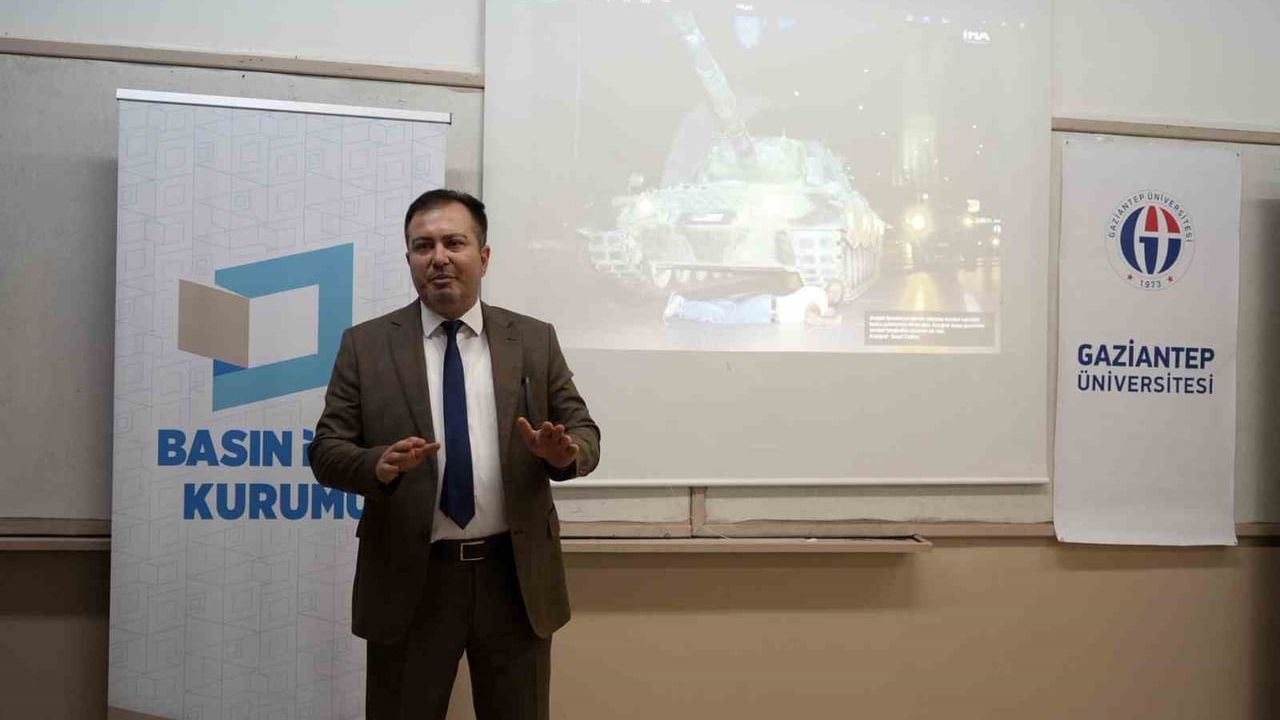 İHA Bölge Müdürü Ahmet Orhan Akın, GAÜN’de 15 Temmuz deneyimini ve medya etiğini anlattı
