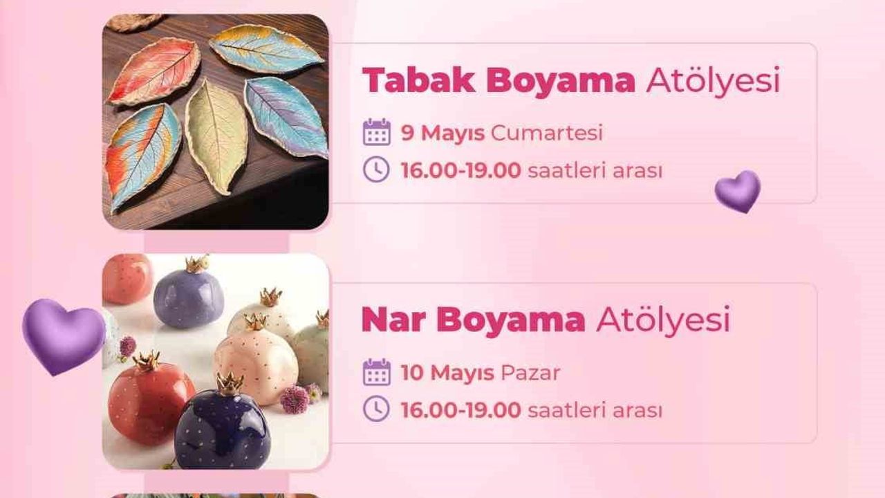 İnegöl AVM, Anneler Günü'nü seramik atölyeleri, canlı müzik ve çocuk etkinlikleriyle kutluyor
