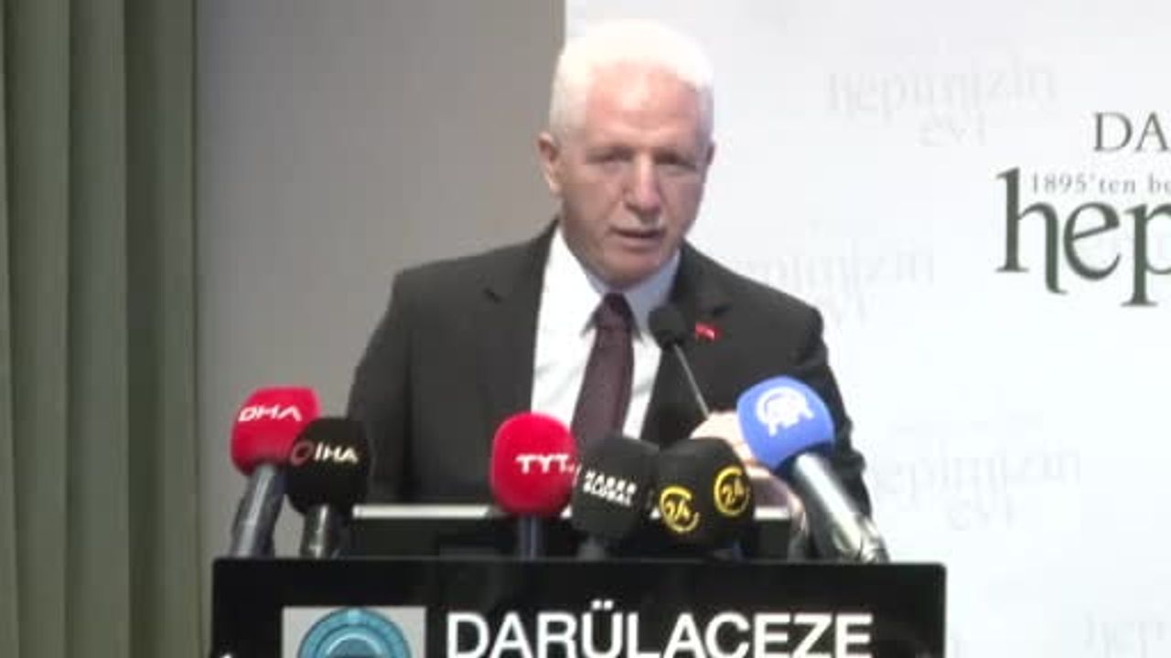İstanbul Valisi Davut Gül, Darülaceze sakinleriyle Kurban Bayramı kahvaltısında bir araya geldi