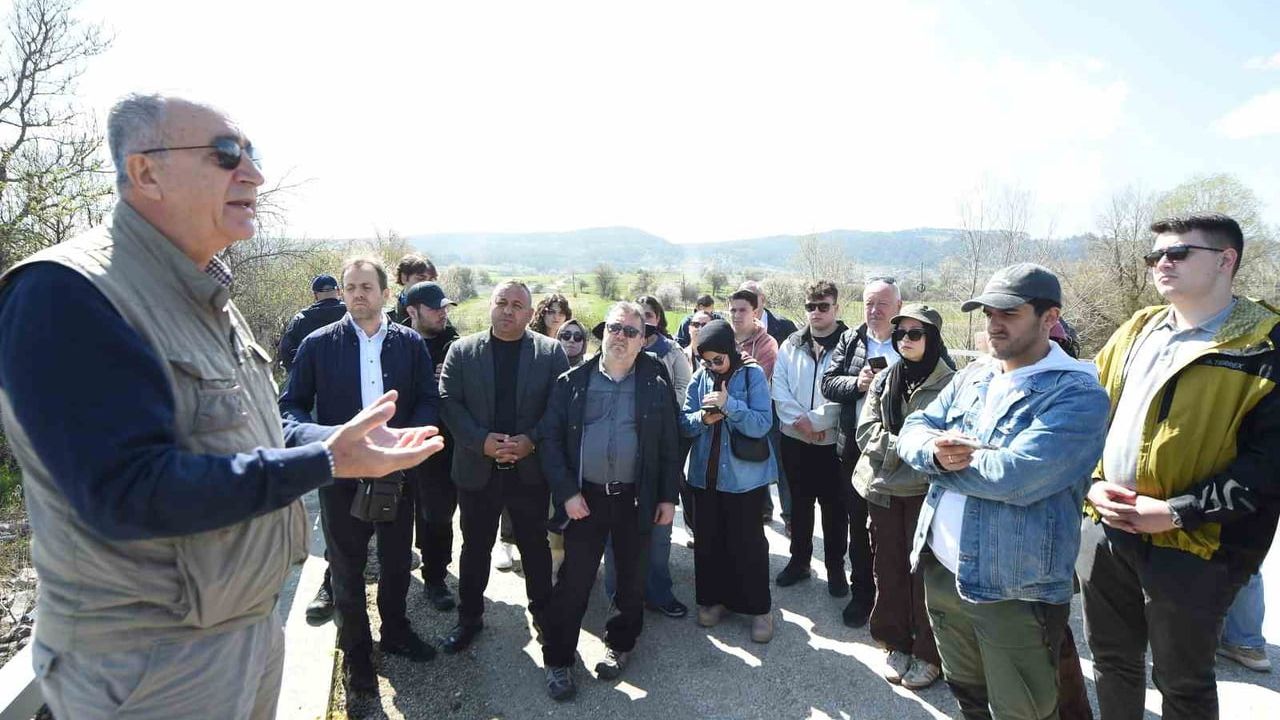 Jeomorfoloji Çalıştayı öncesi uzmanlar Kastamonu’nun içme suyu havzalarını inceledi