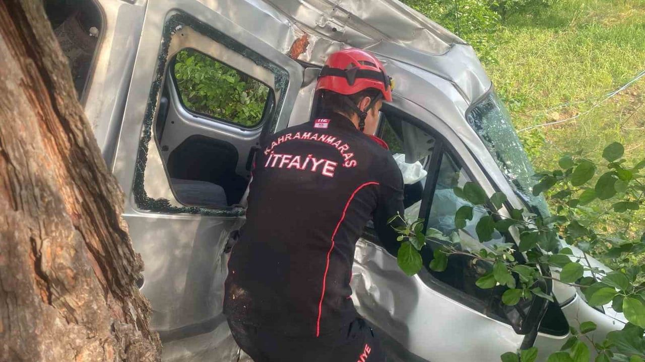 Kahramanmaraş Andırın Demrek Mevkiinde Trafik Kazası: 1'i Ağır 4 Yaralı