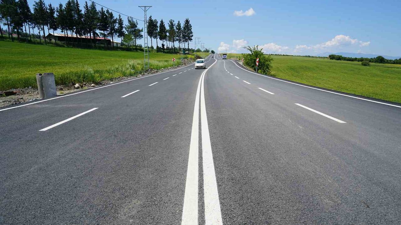 Kahramanmaraş'ta Elmalar-Çokyaşar grup yolu modern ulaşım standardına kavuştu