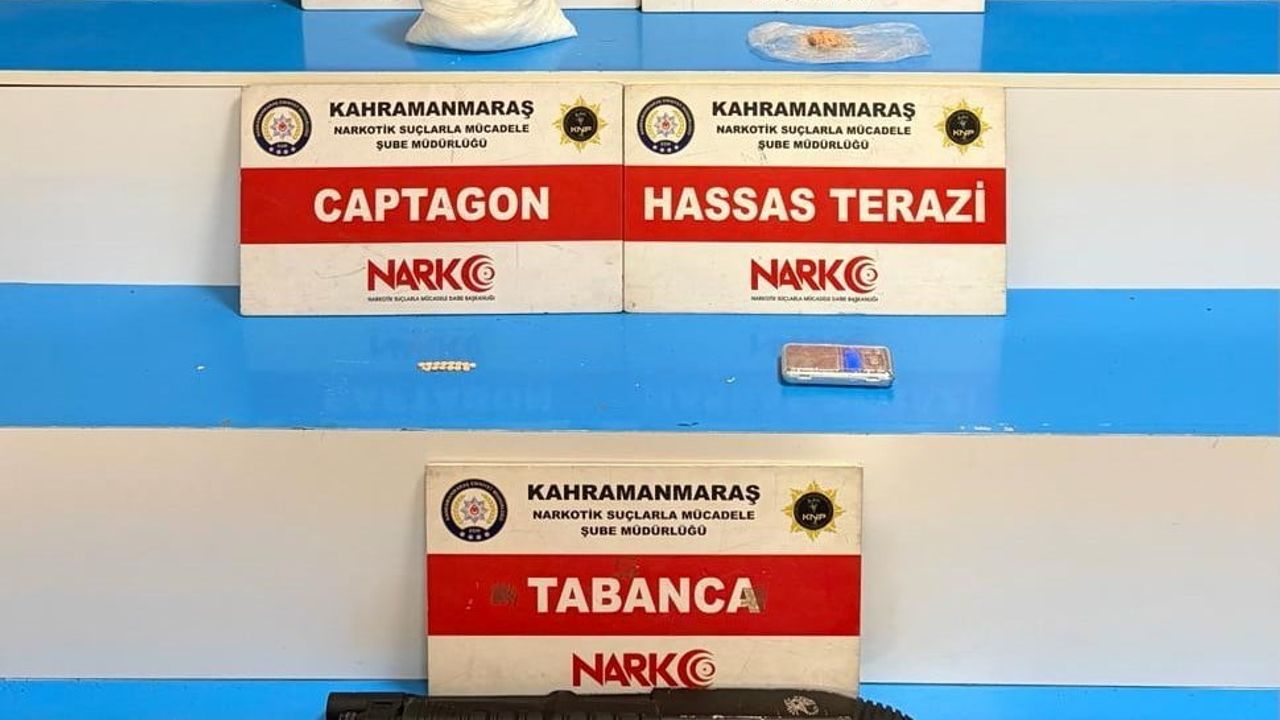 Kahramanmaraş'ta Uyuşturucu Operasyonu: 1 Kişi Tutuklandı, 1 Kilo 150 Gram Metamfetamin Ele Geçirildi