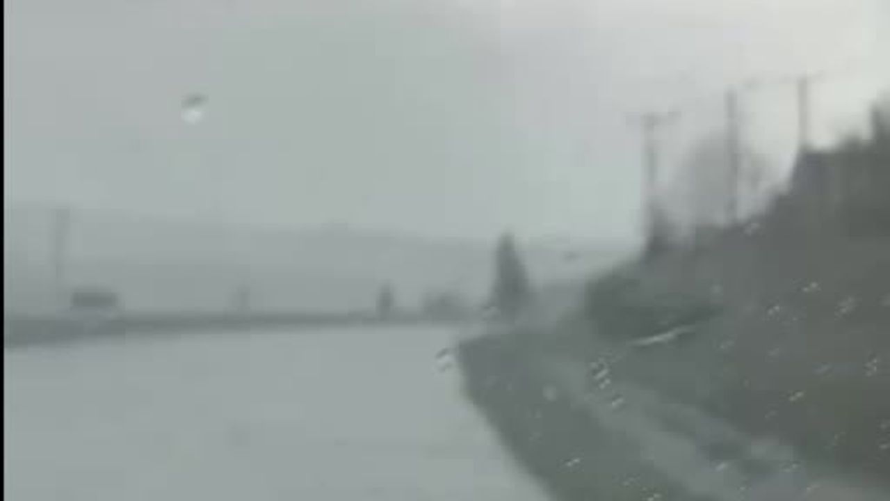 Karabük Eskipazar'da Dolu ve Sağanak Yağış Sonrası Dere Taştı, Tarım Arazileri Sular Altında