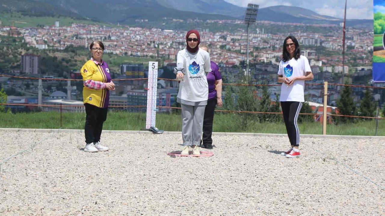 Karabük’te Bocce Anneler Ligi: Özel çocuk anneleri sporla bir araya geldi