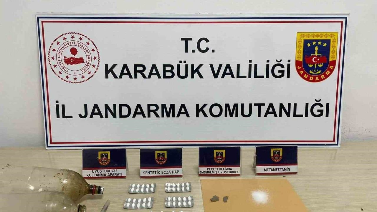 Karabük'te jandarma operasyonlarında 7 şüpheli adliyeye sevk edildi
