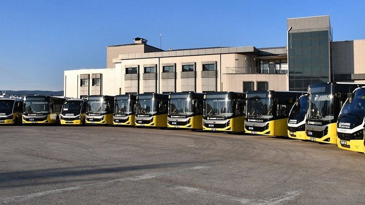 Karabük'te toplu taşıma Kurban Bayramı'nın ilk 3 günü ücretsiz