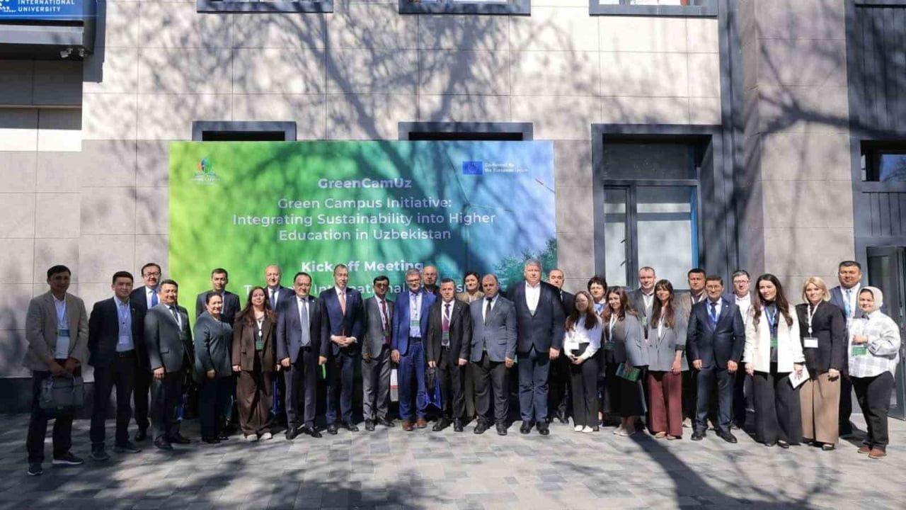 Karabük Üniversitesi ortaklığındaki GreenCamUz Projesi Taşkent'te başladı