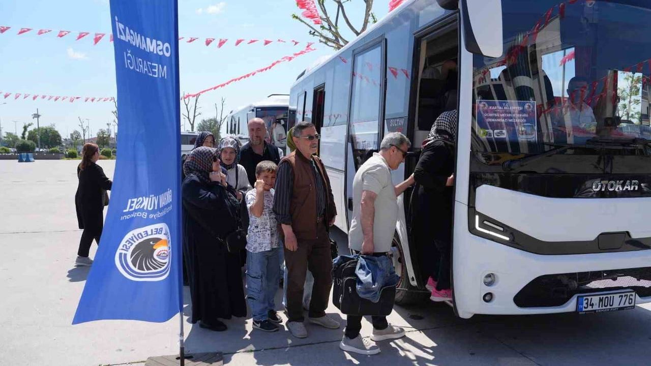 Kartal Belediyesi Kurban Bayramı'nda mezarlıklara ücretsiz ring seferleri düzenliyor
