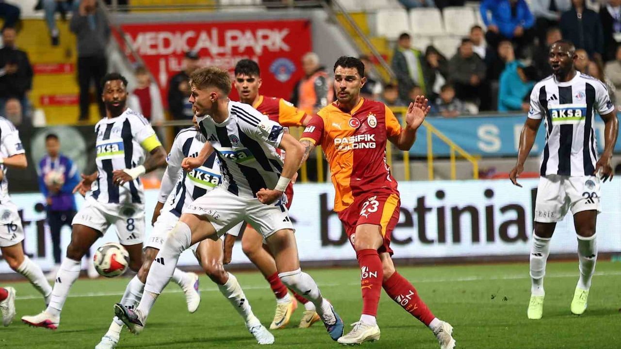 Kasımpaşa 1-0 Galatasaray — İlk Yarı (Trendyol Süper Lig 34. Hafta)