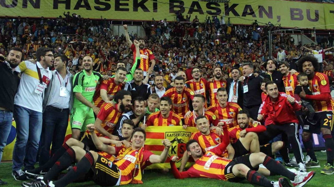 Kayserispor 11 yıl sonra yine 17 Mayıs'ta sezonu tamamladı