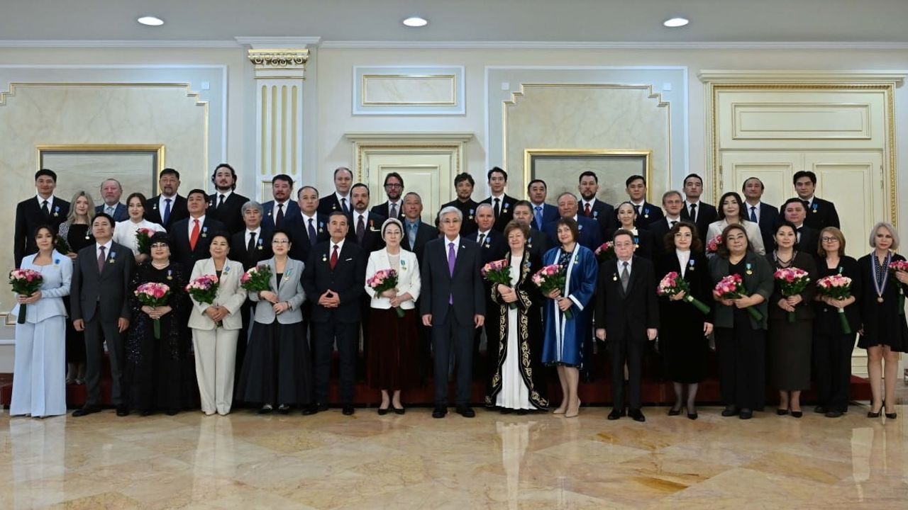 Kazakistan’dan Kürşad Zorlu'ya 2. Derece Dostluk Nişanı
